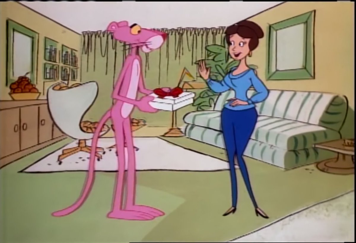 The Pink Panther in 'Pink at First Sight'