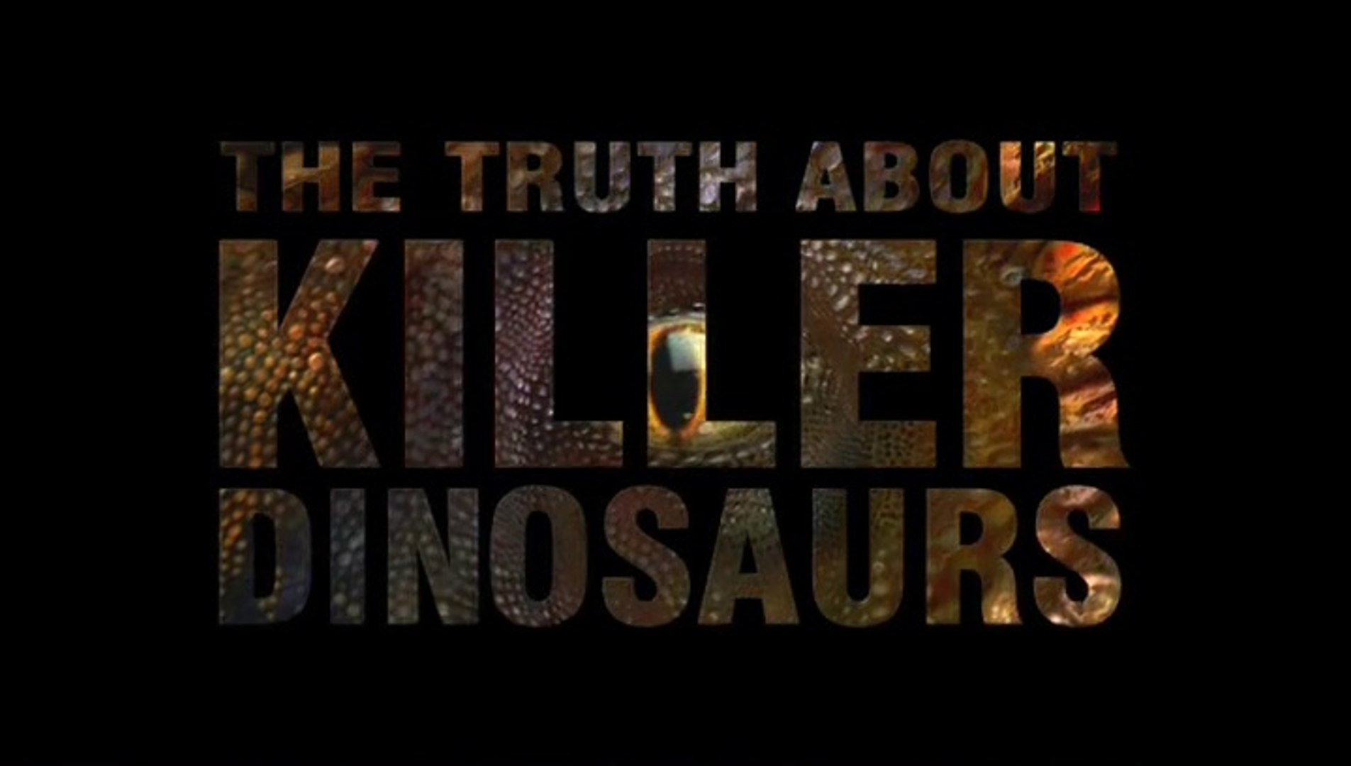 The Truth About Killer Dinosaurs