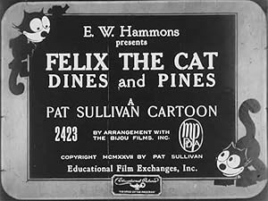 Felix the Cat Dines and Pines