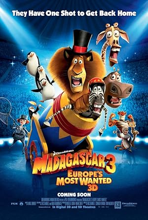 Madagascar 3: Europe’s Most Wanted